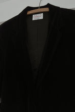 1970's BLACK COTTON CORDUROY BLAZER | SIZE M/L