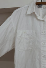 1980's ILIO COTTON FLORAL JACQUARD SHIRT | SIZE M