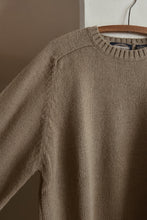 1990's CAMEL MARL KNIT JUMPER