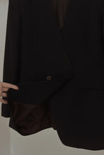 1990's JONES PURE WOOL CLASSIC MIDNIGHT BLAZER | SIZE M/L