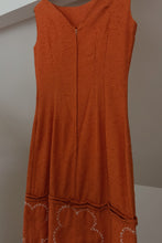 1960's TANGERINE TERRY SHIFT DRESS | SIZE S/M