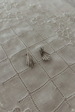 1980's SILVER PLATE SHELL POSTS