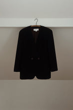 1990's JONES PURE WOOL CLASSIC MIDNIGHT BLAZER | SIZE M/L