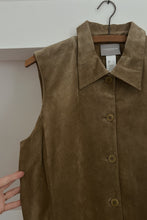 Y2K WESTERN SUEDE VEST | SIZE M