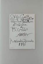 PICASSO PRINT PLATE: DRAWINGS BY PICASSO 1960